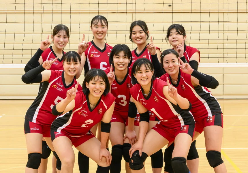 女子バレーボール部